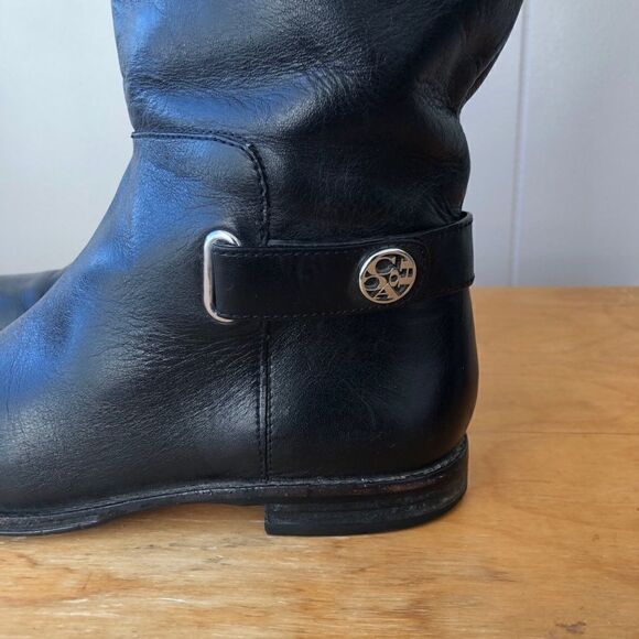 Coach Leather Marina Boots 6B  *AS IS - Picture 4 of 10